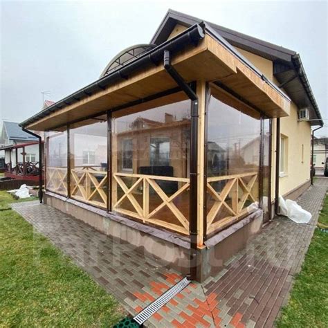 Мягкие окна для беседки, веранды. Окна из пленки ПВХ во Владивостоке