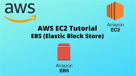 Aws Elastic Block Store Attaching To Ec2 Aws Ebs Aws Training Aws Ec2 Storage Tutorial