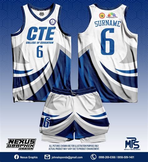 WHITE AND BLUE BASKETBALL JERSEY DESIGN in 2024 | Jersey design ...