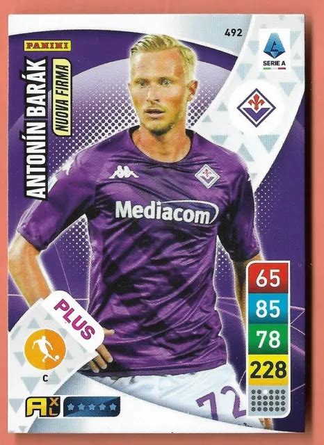 Panini Calciatori Adrenalyn Xl N Antonin Barak Fiorentina