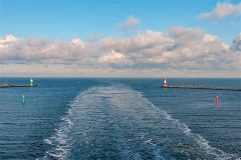 Premium Photo | Port of rostock in germany