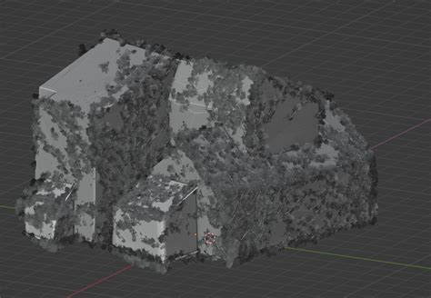 Procedural Abandoned House With Geometry Nodes Finished Projects