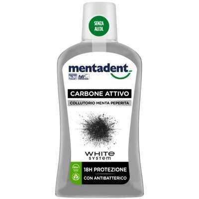 MENTADENT COLLUTORIO CARBONE ATTIVO MENTA