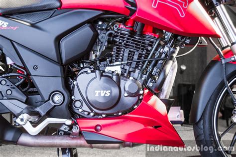 Tvs Apache Rtr 200 4v Air Cooled Engine Launched