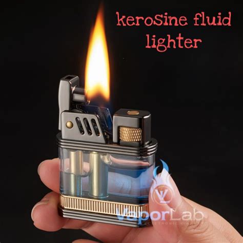 Jual Mancis Korek Api Minyak Classic Vintage Transparant Lighter Gift