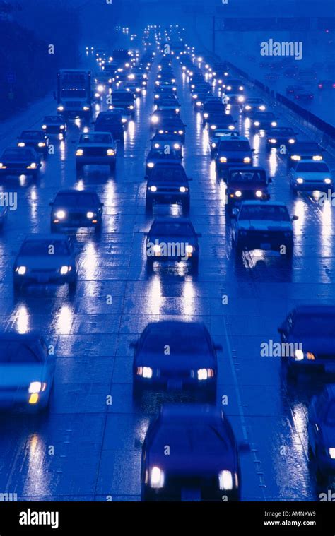 Traffic on Highway, Los Angeles, California, USA Stock Photo - Alamy