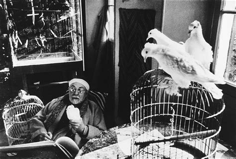 Henri Cartier Bresson Henri Matisse Vence France 1944 Fotografia