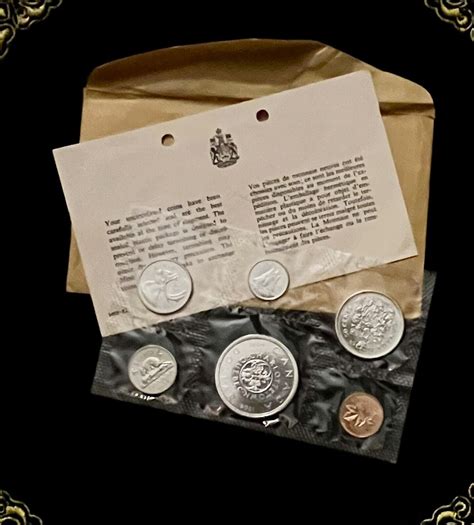 1964 Canadian Silver Coin Proof Like Set Ebay