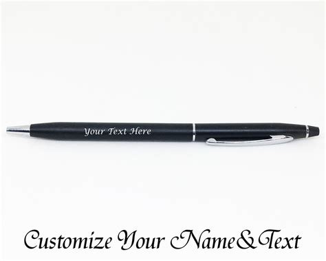 Personalized Name Pens Customize Logo Pens Custom Laser Etsy