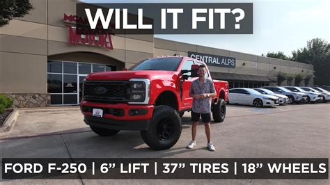 How To Fit Tires On A Ford F With A Rcx Lift Will It