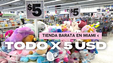 Una tienda de TODO por 5 DÓLARES FIVE BELOW en MIAMI YouTube