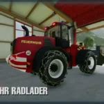 Fire Brigade Wheel Loader V Fs Mod