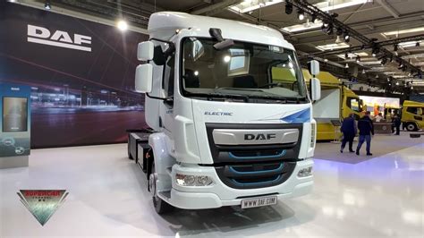 Daf Lf E Fa Electric Truck Interior And Exterior Iaa