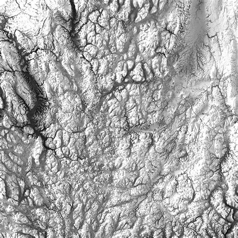 Ohio Elevation Map - Muir Way