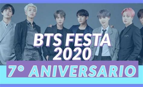 BTS anuncia el FESTA 2020 el festival por su séptimo aniversario