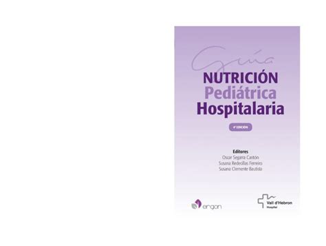 PDF NUTRICIÓN NUTRICIÓN PEDIÁTRICA HOSPITALARIA Hospitalaria