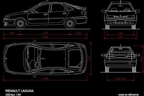 Car 2D DWG Model for AutoCAD • Designs CAD