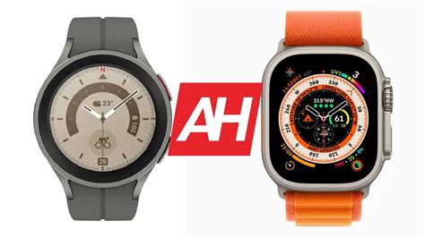 Smartwatch Comparisons Samsung Galaxy Watch Pro Vs Apple Watch Ultra