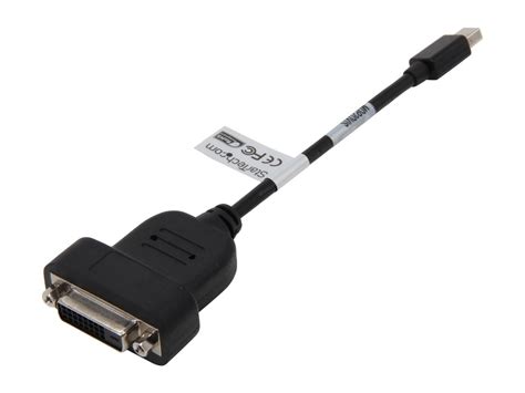 StarTech MDP2DVIS Mini DisplayPort To DVI Adapter 1080p Single