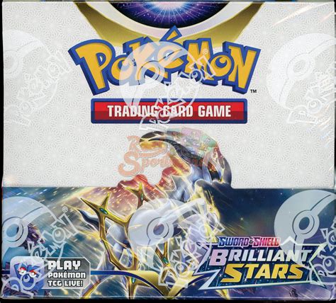 Pokemon Sword Shield Brilliant Stars Booster Box Real Sportscards