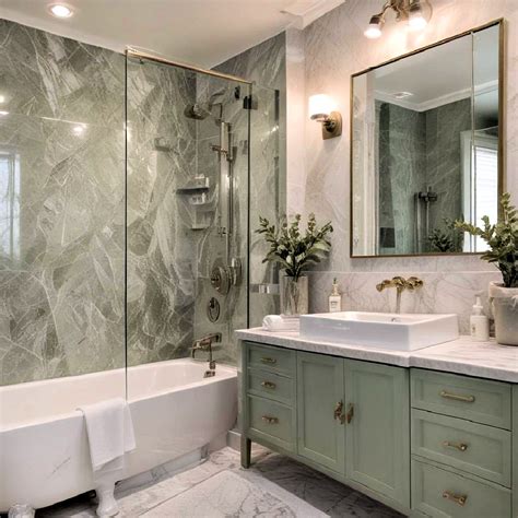 modern sage green bathroom ideas   copy