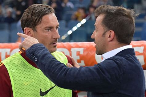 Totti nel calcio quando non servi più non cè più rispetto Guardate