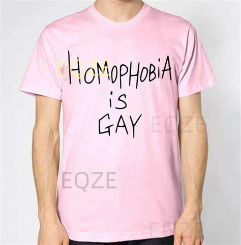 Homophobia Is Gay T Shirt Homophobic New Funny Top Homo