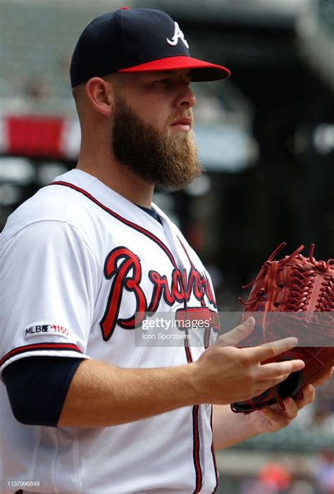 News Photo : Atlanta Braves Pitcher A.J. Minter during the MLB ...