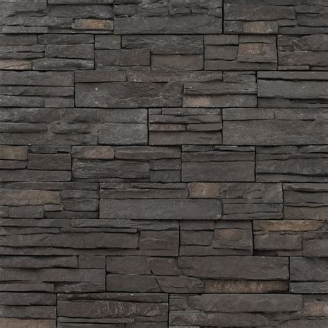 Msi Terrado Manufactured Stone Veneers Denali Anthracite Natural