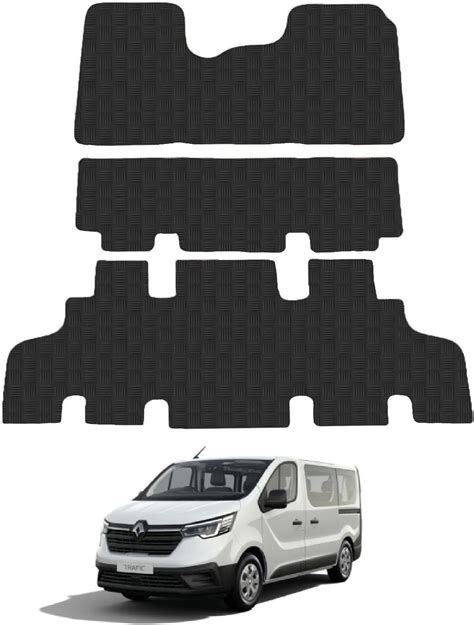 Rubber Floor Mats For The Renault Trafic Uk Models Custom Van