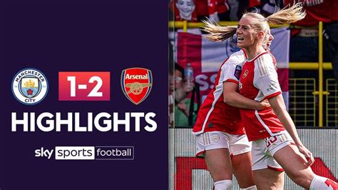 Manchester City 1 2 Arsenal Womens Super League Highlights