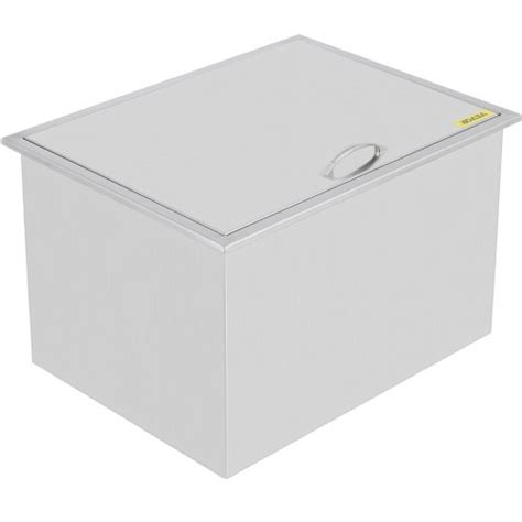 Vevor Drop In Ice Chest 22l X 17w X 12h With Cover 304 Stainless