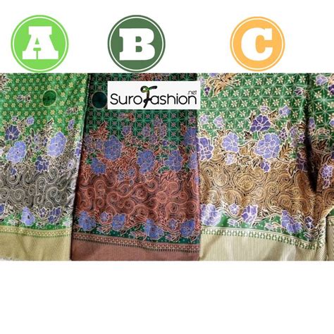 Jual Kain Batik Muslimat NU Bahan Semisutra Shopee Indonesia