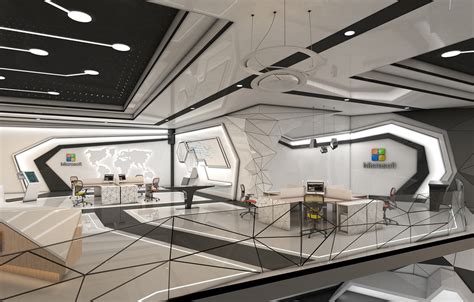 microsoft technology center interior design :: Behance