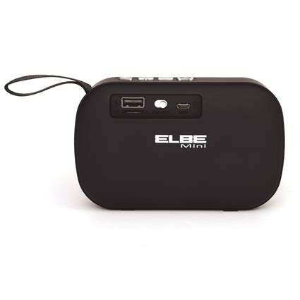 Alt N Bt Altavoz Bluetooth Mini Negro W Radio Elbe Elbe