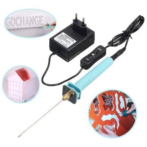 Electric Foam Cutter Styrofoam Cutter Hot Wire Knife Pen For Polyethylene Eva Eps Foam Carving