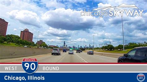 Interstate 90: Chicago Skyway - Chicago - Illinois - Interstate 411