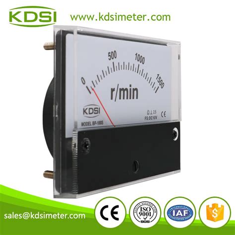 Hot Selling Good Quality Bp S Dc V R Min Analog Panel Rpm