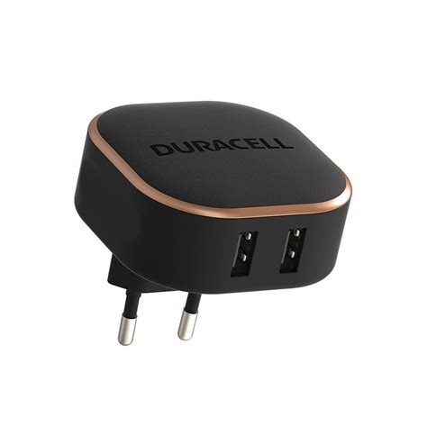 Универсальное зарядное устройство Duracell DRACUSB16-EU 24W 2хUSB-A ...