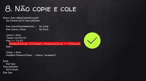 Dicas De Como Aumentar A Velocidade Do Vba Excel Guia Do Excel