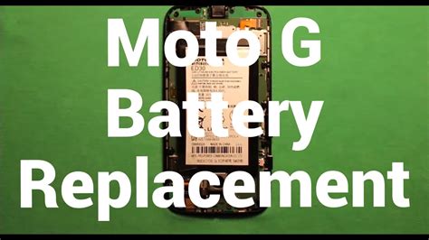 Motorola Moto G Battery Replacement YouTube