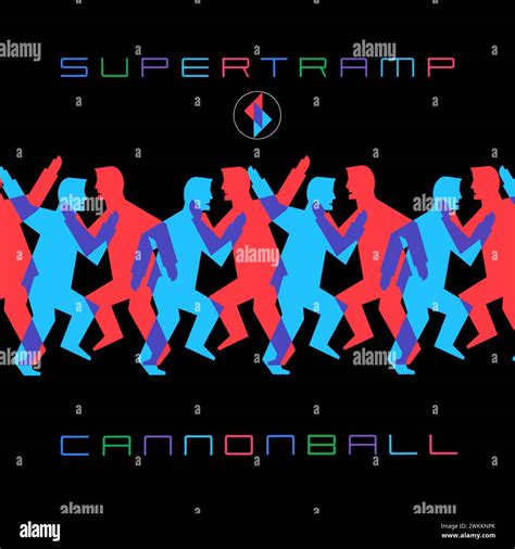 Supertramp - original vinyl album cover - Cannonball - 1985 Stock Photo ...