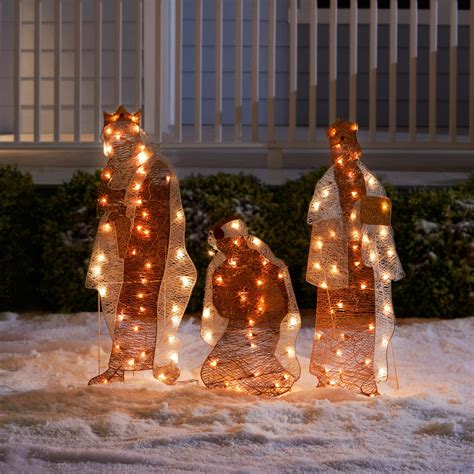 Buy BrylaneHome Crystal Splendor Outdoor Scenes Christmas Decoration