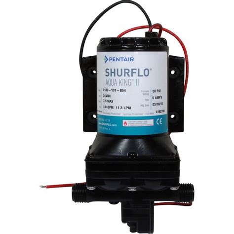 Shurflo Aqua King Ii Standard Fresh Water Pump Psi V