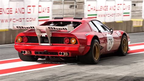 1980 Ferrari 512 BB Competizione Flat 12 Engine Sound OnBoard At