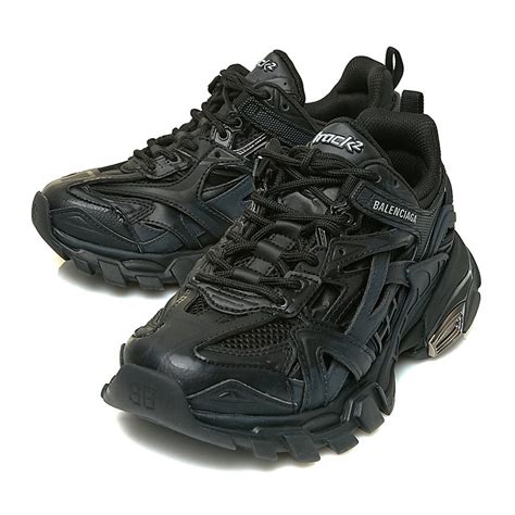 Giày Balenciaga Track2 Trainer Black 568615 W2gn1 1000