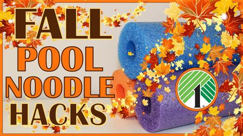 Wow Pool Noodles Dollar Tree Items Amazing Pool Noodle Hacks