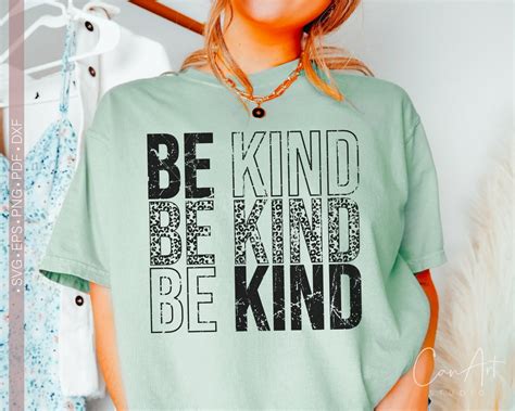 Be Kind Svg Png Distressed Be Kind Png File For Sublimation Shirt