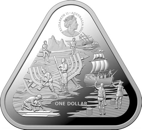 Australian Shipwreck Series Zeewijk Oz Triangular Bullion