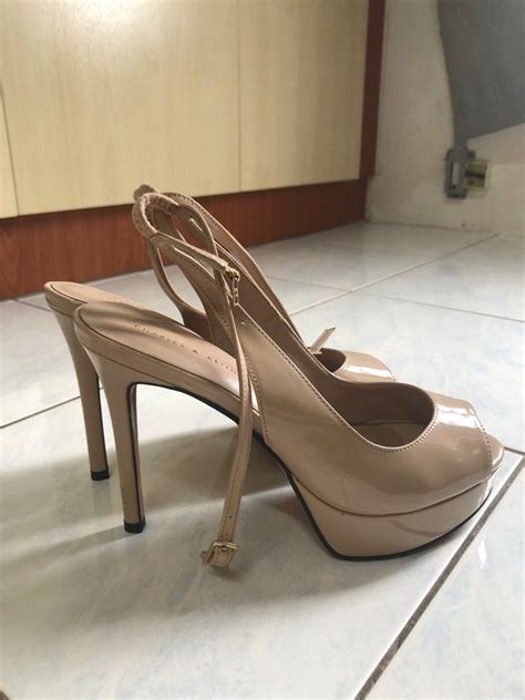 Charles Keith Nude Heels Women S Fashion Footwear Heels On Carousell